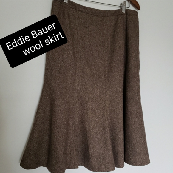 Wool Bell Skirt - Picture 4 of 4